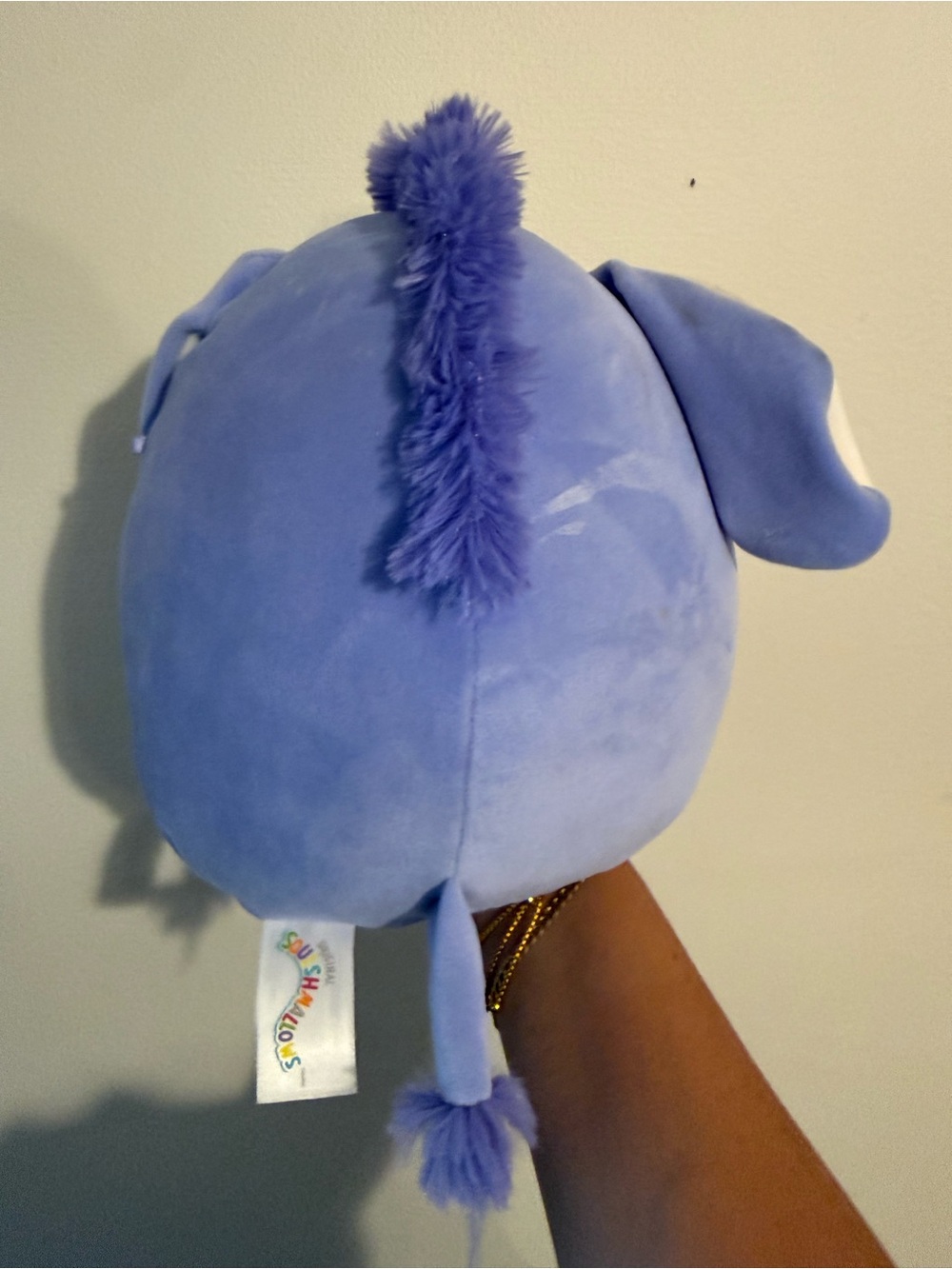 Squishmallows 8” Purple Donkey Pony Flower Crown Plush Stuffed Animal - Picture 7 of 8